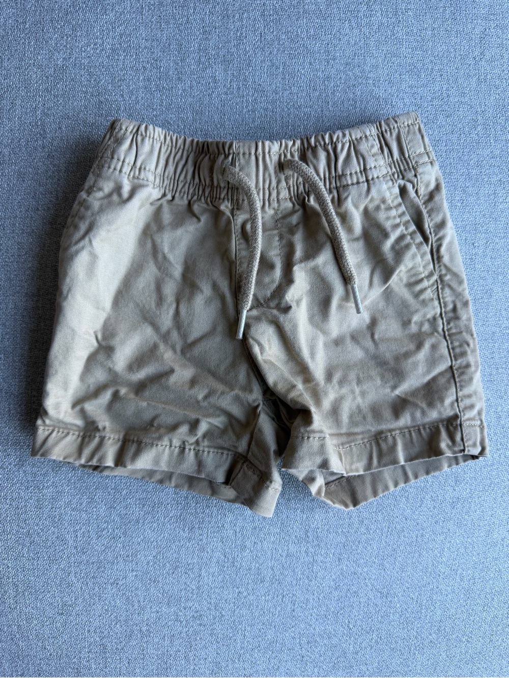 GAP Tan Drawstring Cotton Shorts for Kids